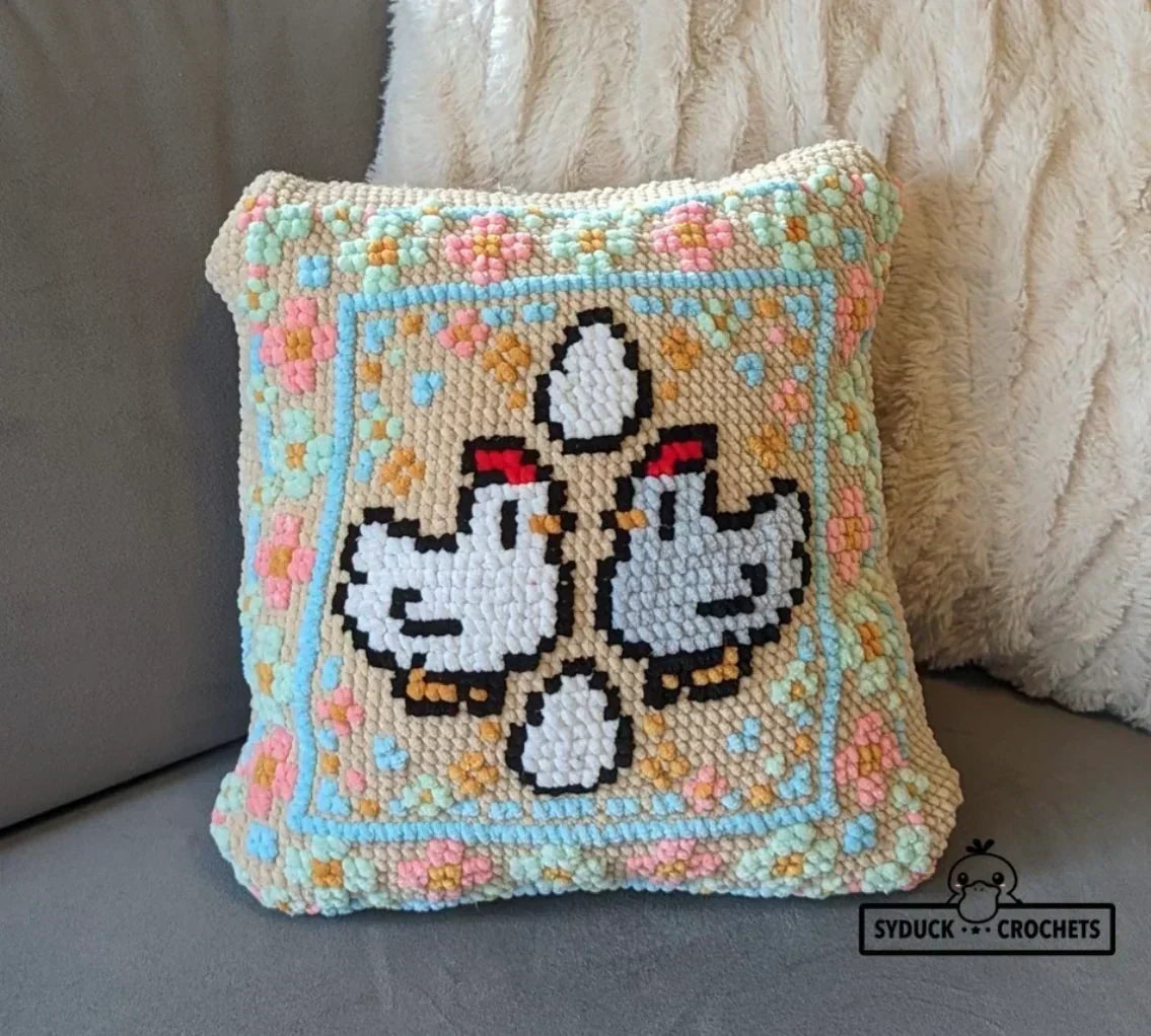 Stradew Valley Chicken & Egg Pillow Crochet PATTERN