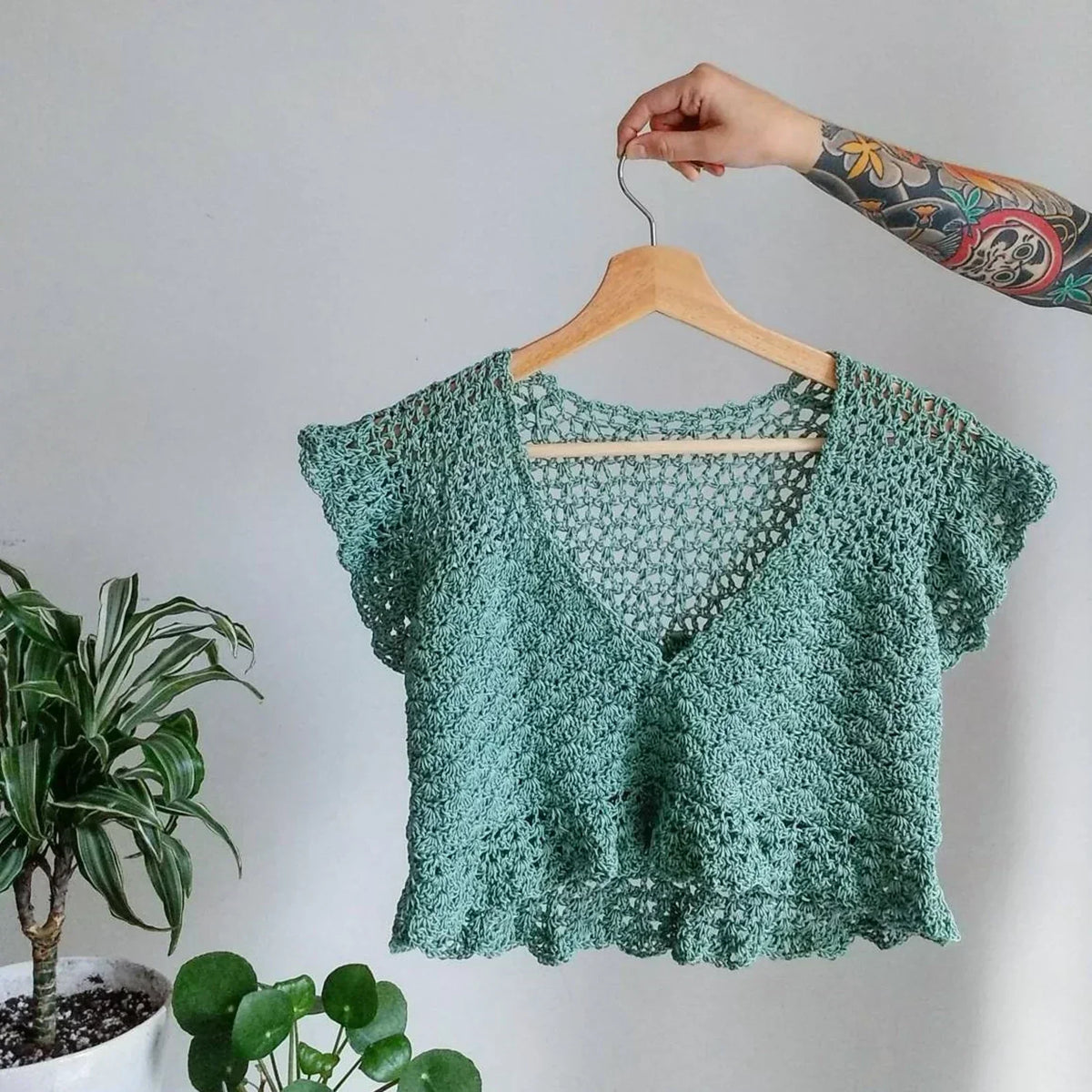 Any Size Summer Fancy Top Crochet Pattern