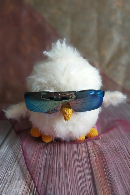 Fluffy Owly Pie Eyeglesses Holder Crochet Pattern