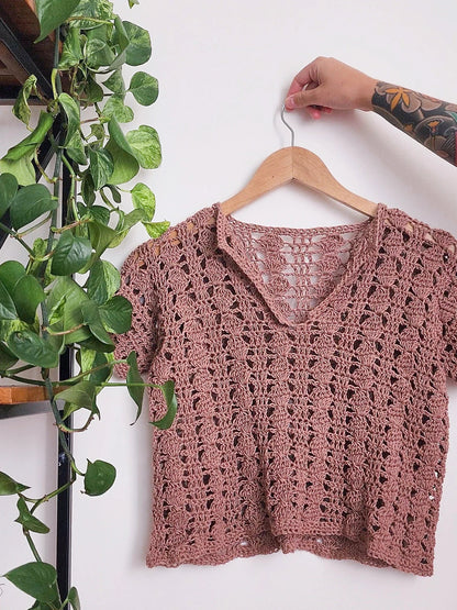 Chic Summer Crochet Top Pattern