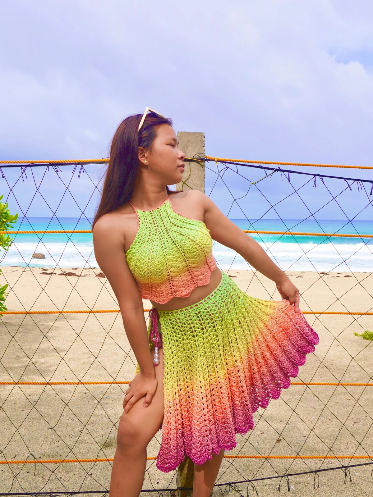 Summer Skirt Beachwear Crochet Pattern