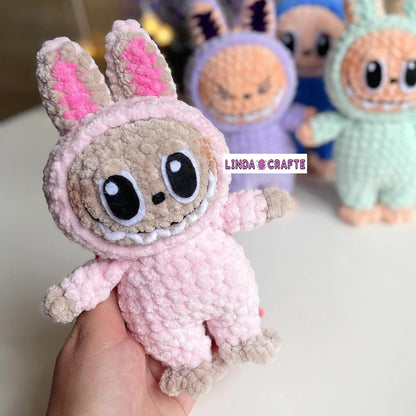 Labubu Amigurumi CROCHET PATTERN