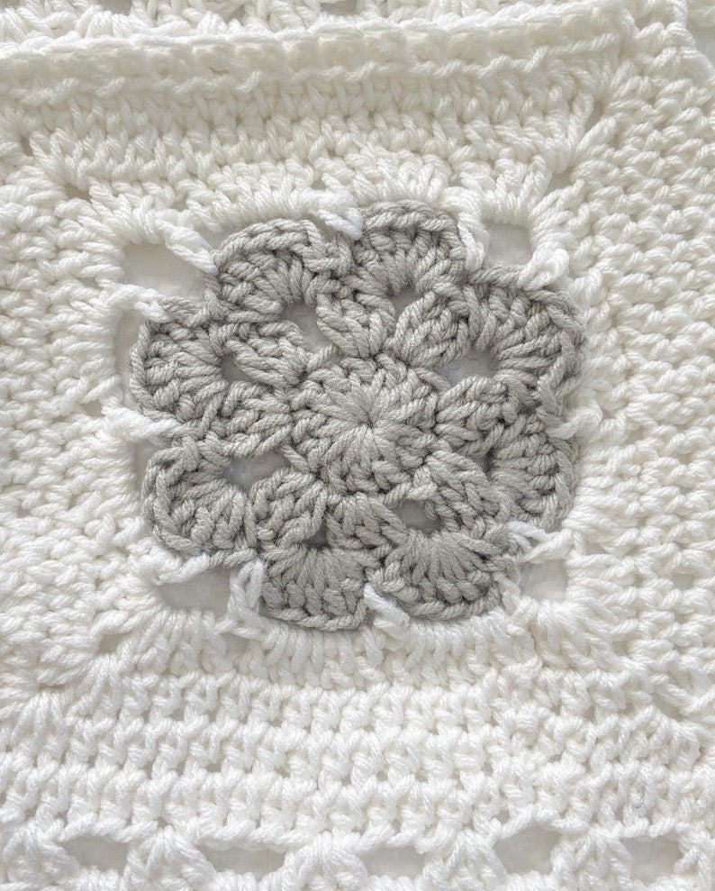 Owl Granny Square Blanket Crochet Pattern