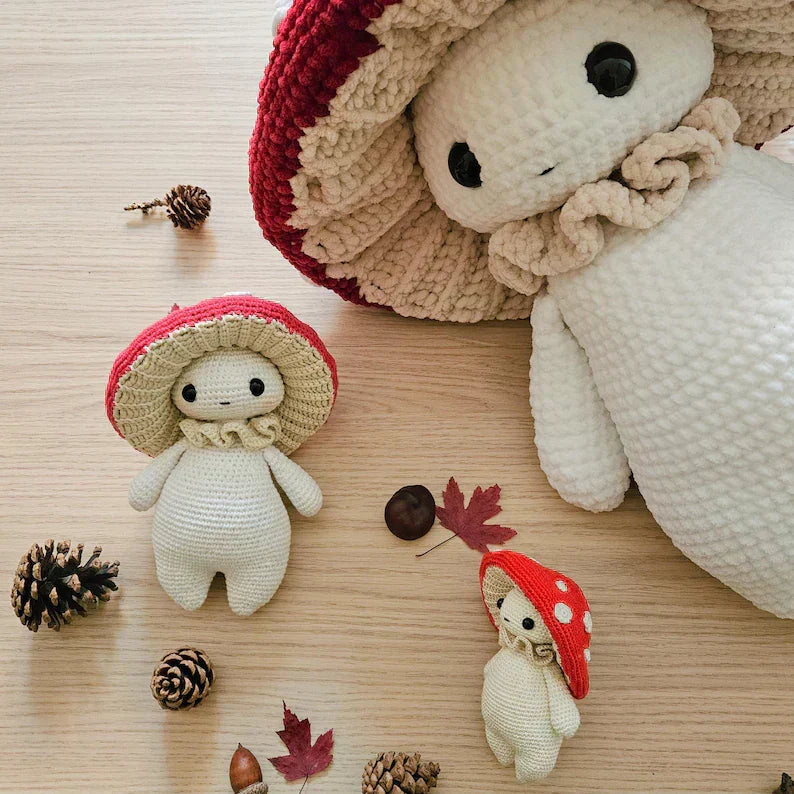 Magical Forest Fairy Mushroom Crochet Pattern