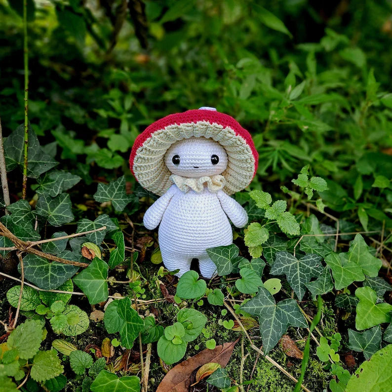 Magical Forest Fairy Mushroom Crochet Pattern