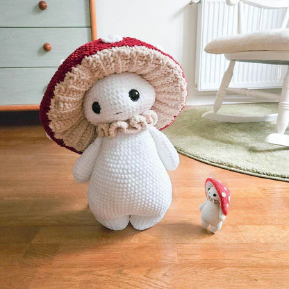 Magical Forest Fairy Mushroom Crochet Pattern